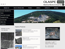 Tablet Screenshot of olaspe.com